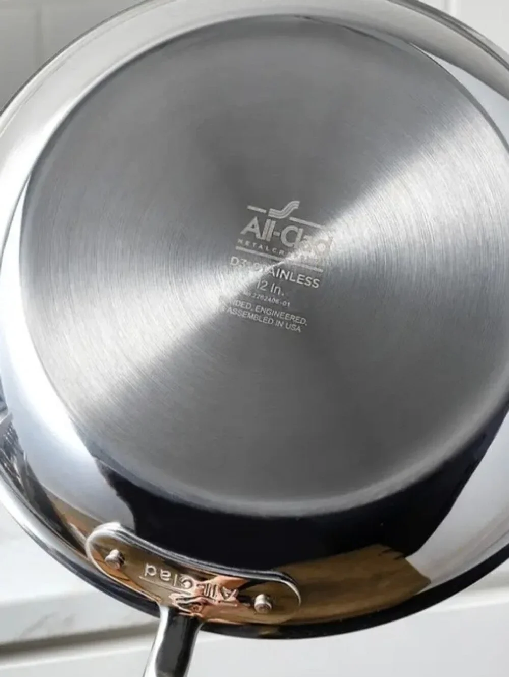 All-Clad D3 Stainless Steel 3-Ply Bonded 10